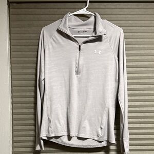 Under Armour Light Gray Performance Pullover